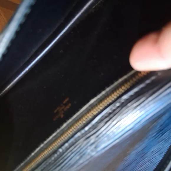 Louis Vuitton Black Clutch with Gold Hardware - Picture 11 of 16